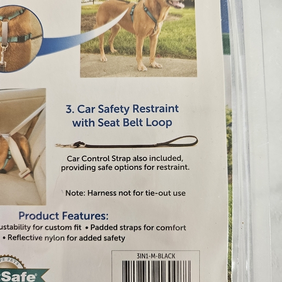 Petsafe 3 in 1 Dog harness Medium New in box - Picture 15 of 16